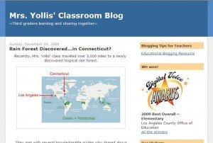 Mrs Yollis' Class blog