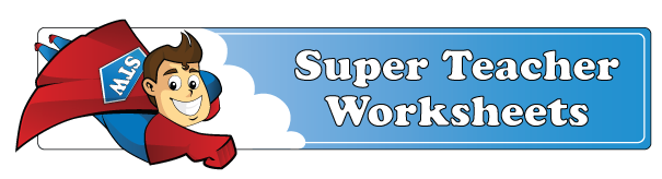 Super Teacher Worksheet