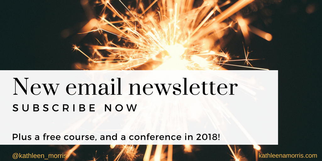 New email newsletter Kathleen Morris | Sign up now for monthly updates from the world of educational blogging integrating technology in the classrom