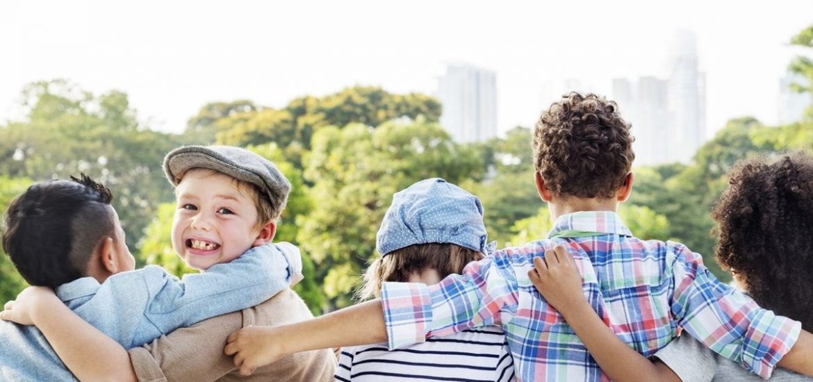Children hugging | Comments for kids still count | Kathleen Morris
